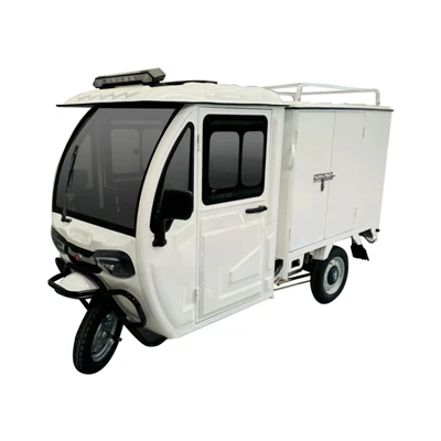 1.5m Enclosed Electric Cargo Tricycle