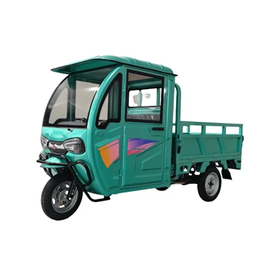 Enclosed Electric Cargo Tricycle